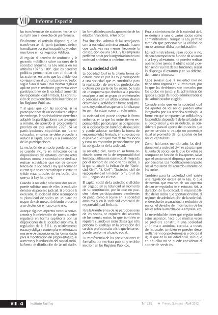 VIII - Revista Actualidad Empresarial