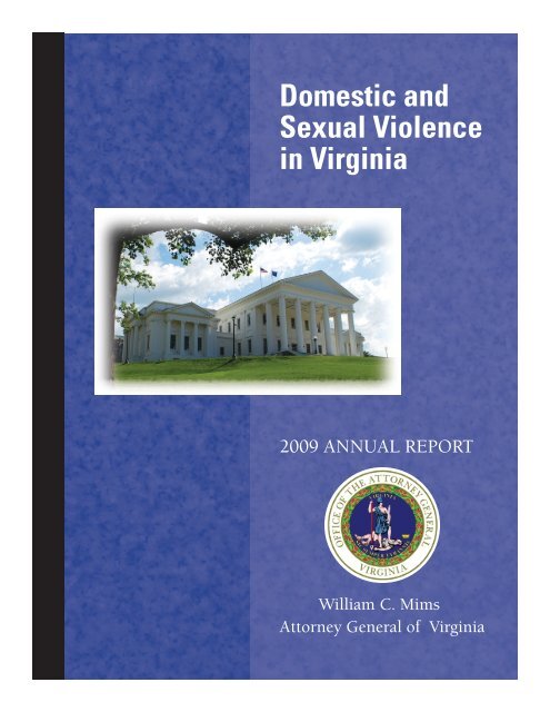 Domestic Violence Annual Report - Virginia Attorney General