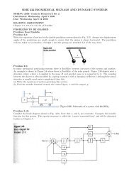 BME 222 BIOMEDICAL SIGNALS AND DYNAMIC SYSTEMS
