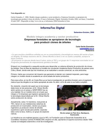 InformaTec Digital - Tecnológico de Costa Rica