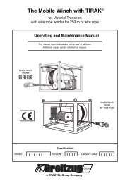 The Mobile Winch with TIRAK®