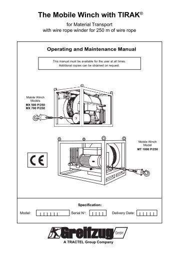 The Mobile Winch with TIRAK®