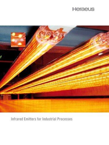 Infrared Emitters for Industrial Processes - Heraeus Noblelight