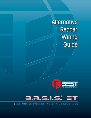 Alternative Reader Wiring Guide - Best Access Systems