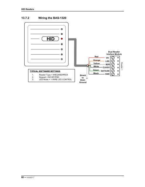 Alternative Reader Wiring Guide - Best Access Systems