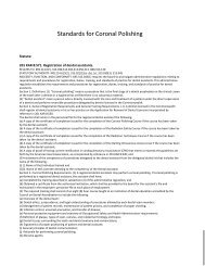 Coronal Polishing Course Approval Guidelines - Kentucky: Board of ...
