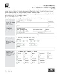 Annuity And Sick Pay Request For Maryland Income Tax Withholding