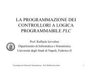 il controllore a logica programmabile (plc) - Quelli di Informatica