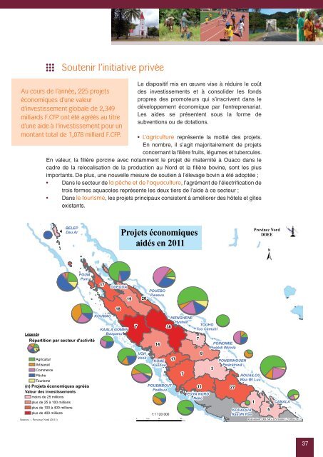 rapport activite 2011 pn - Province Nord