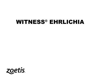 WITNESS® EHRLICHIA