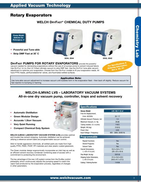 Rotary Evaporator Solvent Chart