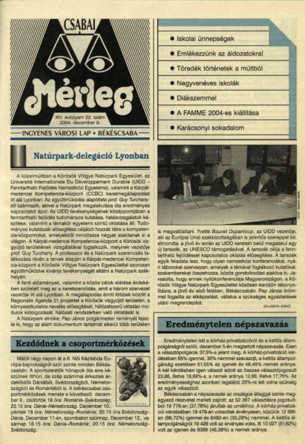 tMerieg - Csabai MÃ©rleg