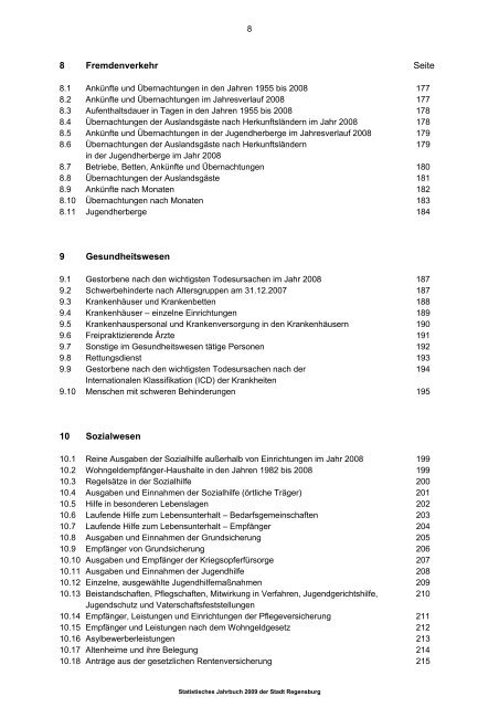 Statistisches Jahrbuch - Statistik.regensburg.de - Stadt Regensburg