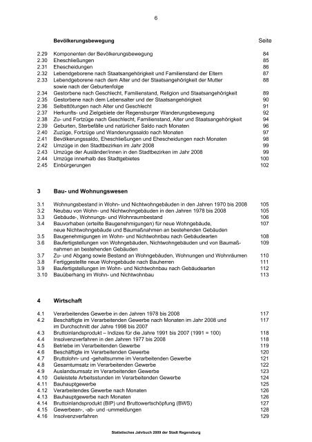 Statistisches Jahrbuch - Statistik.regensburg.de - Stadt Regensburg