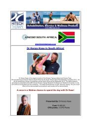 Dr Kenzo Kase in South Africa! - HiTech Therapy
