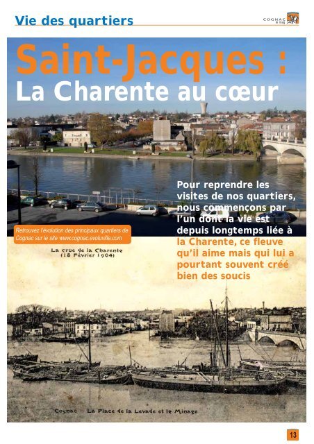 MAGAZINE MUNICIPAL D'INFORMATIONS - N ... - Ville de Cognac