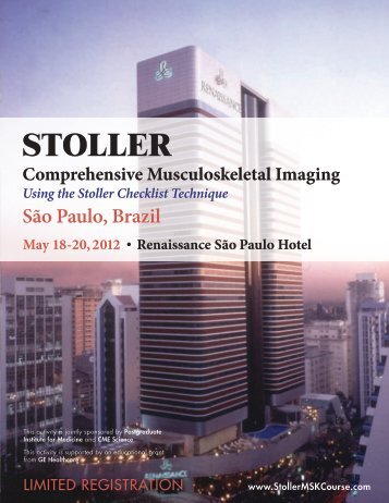 Stoller Brazil Brochure (PDF) - ESR - Congress Calendar