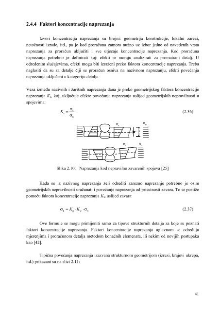 OCJENJIVANJE ZAMORA BRODSKIH KONSTRUKCIJA - FESB