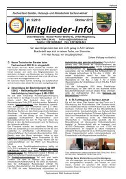 Mitglieder-Info - Fachverband SHK Sachsen-Anhalt