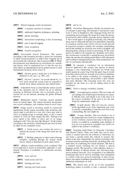 Patent Application Publication (10) pub. NO.: US 2003/0004968 A1