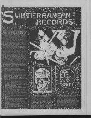 Subterranean Records