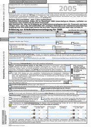 L1 - ErklÃ¤rung zur Arbeitnehmerveranlagung fÃ¼r 2005 - (Formular)