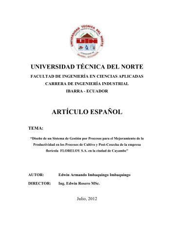 04 IND 002 RESUMEN EJECUTIVO ESPAÃOL.pdf - Repositorio ...