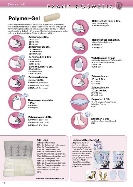 Katalog 2011 - Frank Kosmetik