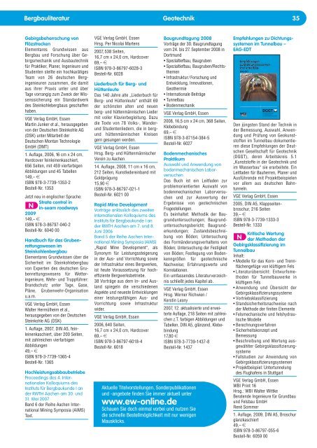 Medienverzeichnis 2010 - EW Medien