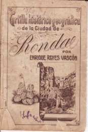 Cartilla histÃ³rico-geogrÃ¡fica de la Ciudad de Ronda. - Conoce tus ...