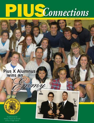 Pius X Alumnus wins an - Pius X Foundation Home - Pius X High ...