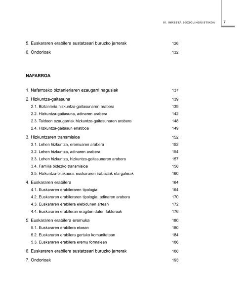 IV. Inkesta Soziolinguistikoa. 2006 - Euskara - Euskadi.net