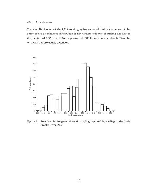 Abundance and Distribution of Arctic Grayling in the Upper Little ...