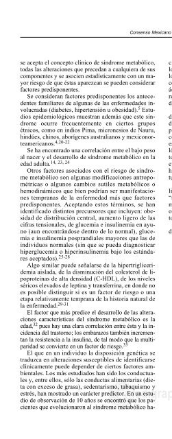 Consenso Mexicano de Resistencia a la Insulina y ... - edigraphic.com