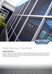 Trellidor Clear Guard - Fixed Panels