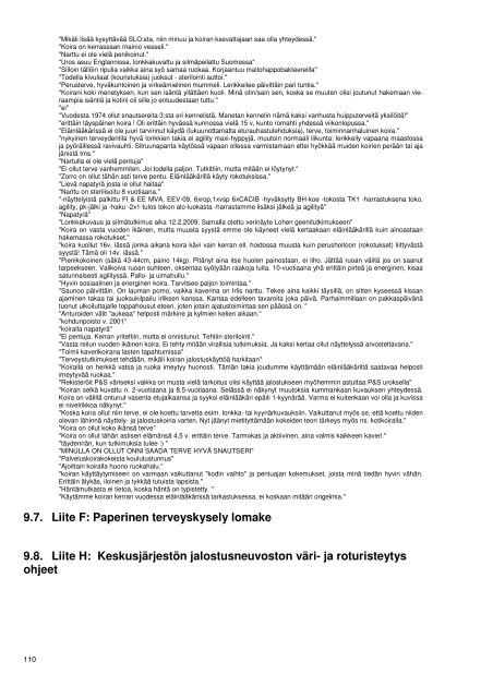 alkusanat - Suomen Snautserikerho