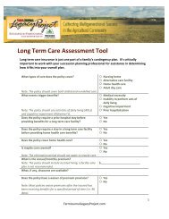 Long Term Care Assessment Tool Read Full Story - AgWeb
