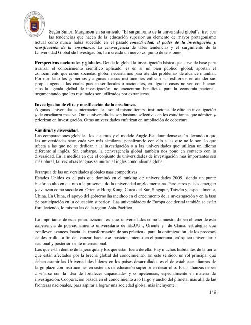 Plan de Desarrollo Institucional 2012 - 2020 - Universidad de ...