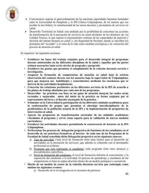 Plan de Desarrollo Institucional 2012 - 2020 - Universidad de ...