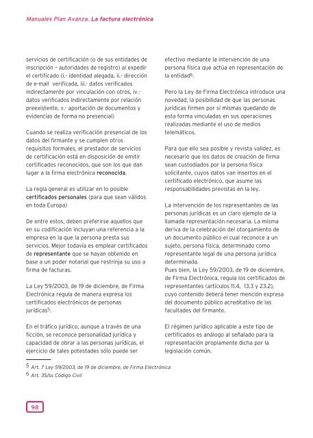 Manual factura electrÃ³nica II - Plan Avanza