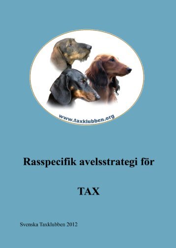 Förankring av RAS - Svenska Taxklubben