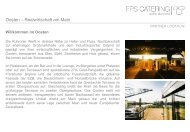 Oosten – Realwirtschaft am Main - FPS Catering