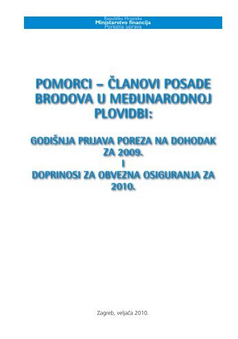 Pomorci - Institut za Javne Financije