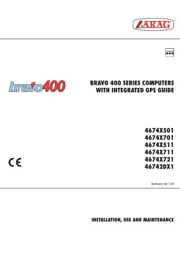 ARAG Bravo 400 Instructions - Bargam UK