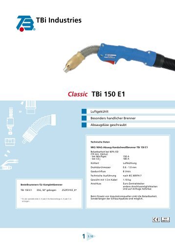 TBi 150 E1 TBi Industries