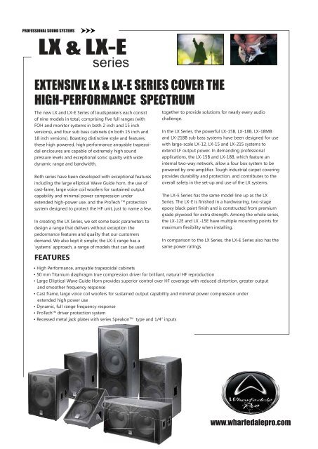 wharfedale lx 215