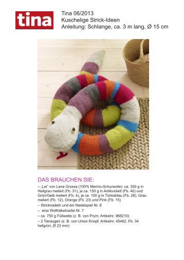 Kostenlose Strickanleitung zum Download! - Wunderweib