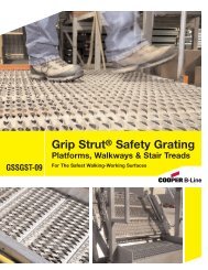 Grip Strut® Safety Grating - Grating Pacific