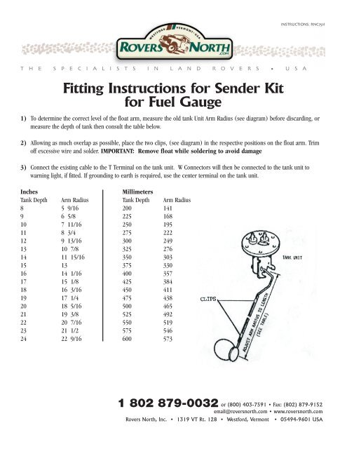 Wiring diagram fuel gauge manual