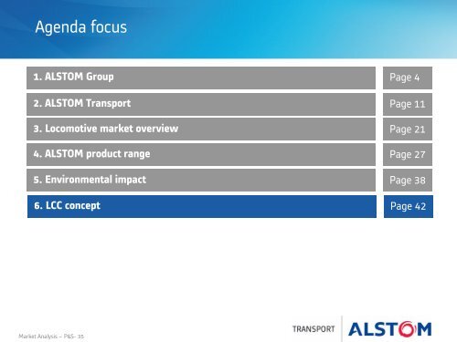 ALSTOM Transport - Railway Days 2013